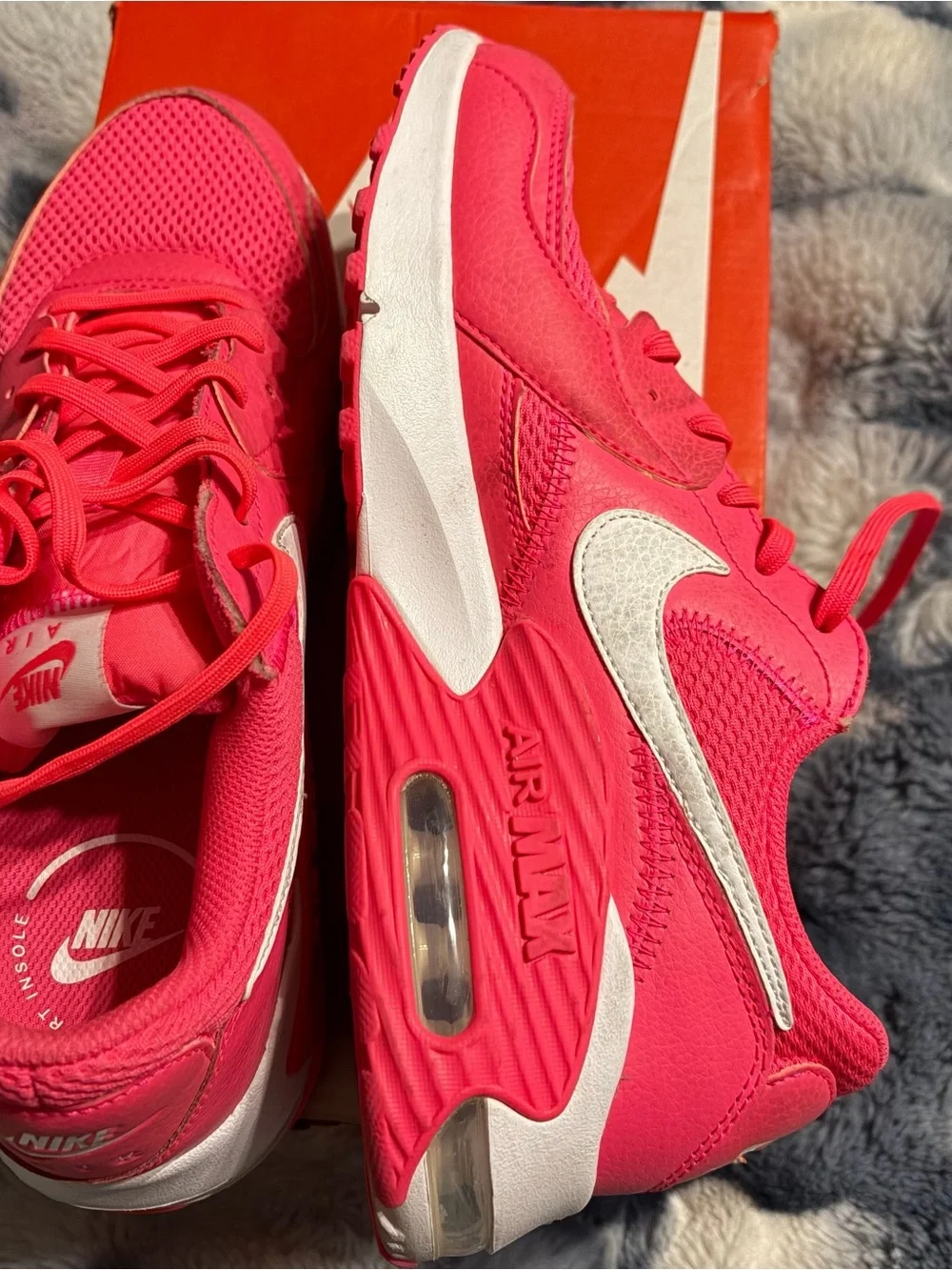 Nike Women’s Athletic Sneakers in Hot Pink and White